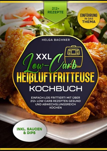 Produktbild: XXL Low-Carb Hei&szlig;lufrfritteuse Kochbuch