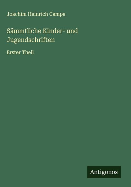 Produktbild: S&auml;mmtliche Kinder- und Jugendschriften
