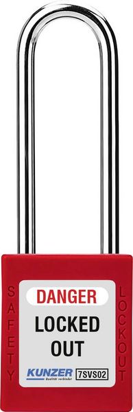 Kunzer 7SVS02 Vorhängeschloss 20mm Bügelinnenhöhe 76mm