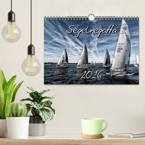 Produktbild: Segelregatta (Wandkalender 2026 DIN A4 quer), CALVENDO Monatskalender