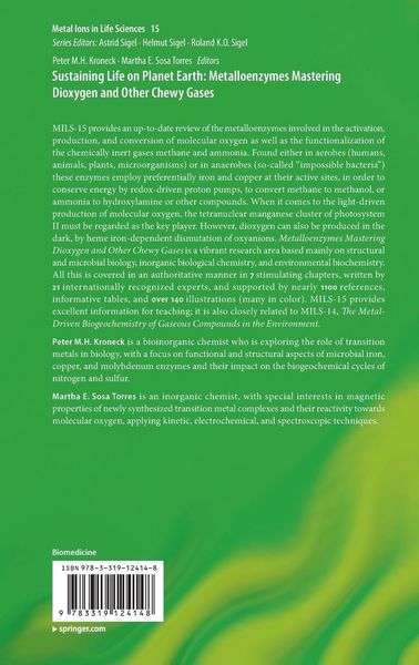 Produktbild: Sustaining Life on Planet Earth: Metalloenzymes Mastering Dioxygen and Other Chewy Gases