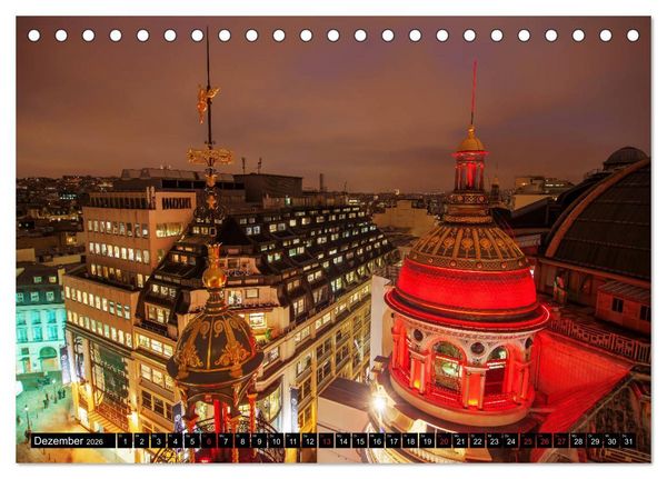 Produktbild: Jugendstilarchitektur - ein Bilderbogen quer durch Europa (Tischkalender 2026 DIN A5 quer), CALVENDO Monatskalender