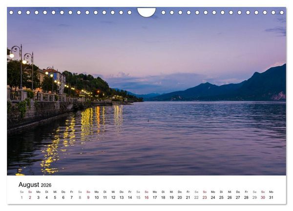Produktbild: Lago Maggiore - Unterwegs am Westufer (Wandkalender 2026 DIN A4 quer), CALVENDO Monatskalender