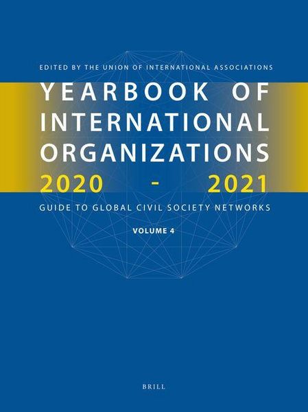 Produktbild: Yearbook of International Organizations 2020-2021, Volume 4