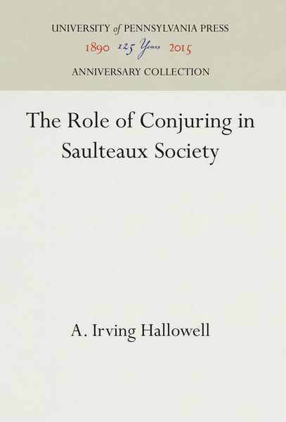 Produktbild: The Role of Conjuring in Saulteaux Society