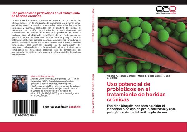 Produktbild: Uso potencial de probi&oacute;ticos en el tratamiento de heridas cr&oacute;nicas