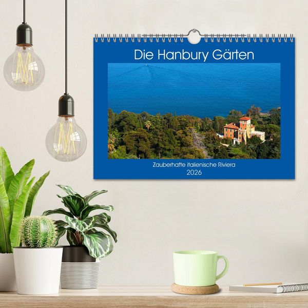 Produktbild: Zauberhafte Riviera - Die Hanbury G&auml;rten (Wandkalender 2026 DIN A4 quer), CALVENDO Monatskalender