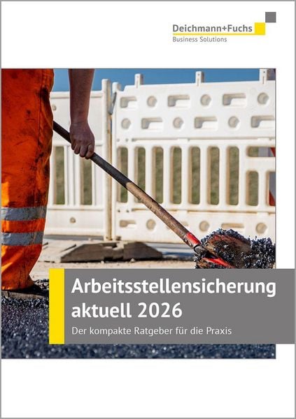 Produktbild: Arbeitsstellensicherung aktuell 2026