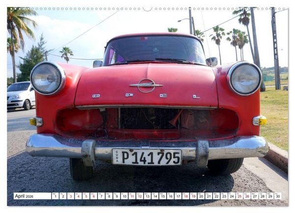 Produktbild: Opel Nostalgia (High Quality Premium Wall Calendar 2026 DIN A2 landscape),CALVENDO 12 Month Wall Calendar