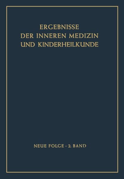 Produktbild: Ergebnisse der Inneren Medizin und Kinderheilkunde