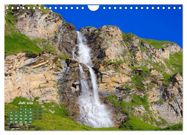 Produktbild: Gro&szlig;glockner wundersch&ouml;ne Berg- und Tierwelt (Wandkalender 2026 DIN A4 quer), CALVENDO Monatskalender