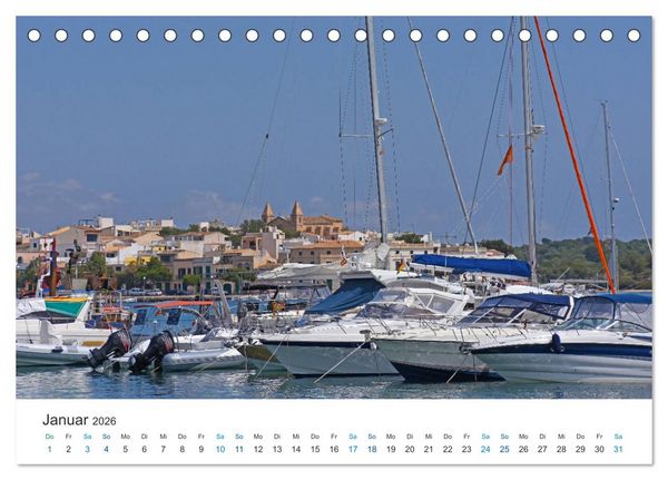 Produktbild: Segelboote und Yachten - Lebensart am Mittelmeer (Tischkalender 2026 DIN A5 quer), CALVENDO Monatskalender