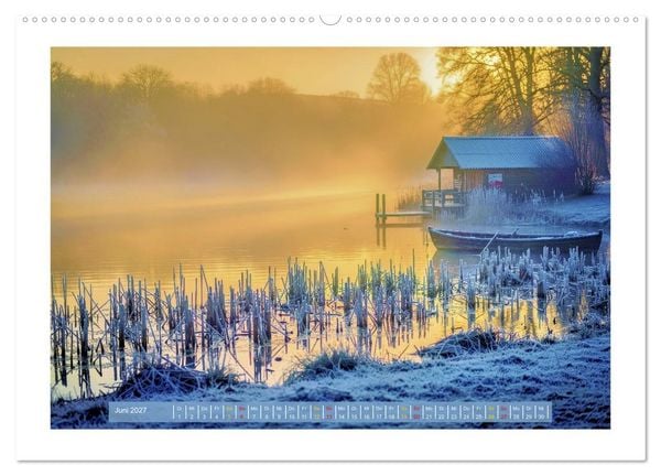 Produktbild: Th&uuml;ringer Winterlandschaften (hochwertiger Premium Wandkalender 2027 DIN A2 quer), Kunstdruck in Hochglanz