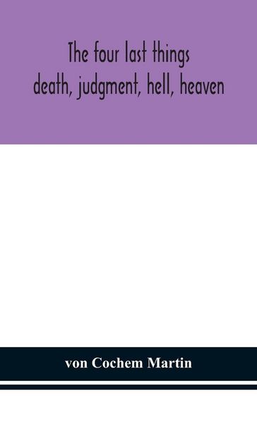 Produktbild: The Four Last Things