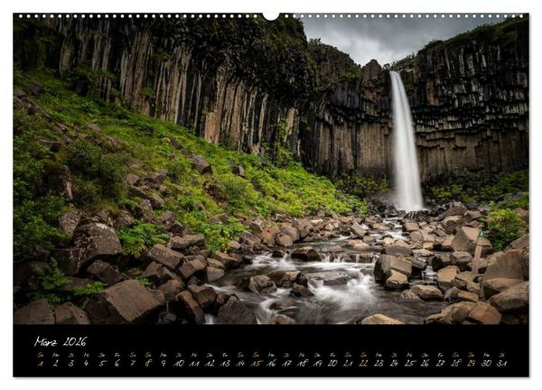 Produktbild: ISLAND - Traumlandschaften (Wandkalender 2026 DIN A2 quer), CALVENDO Monatskalender