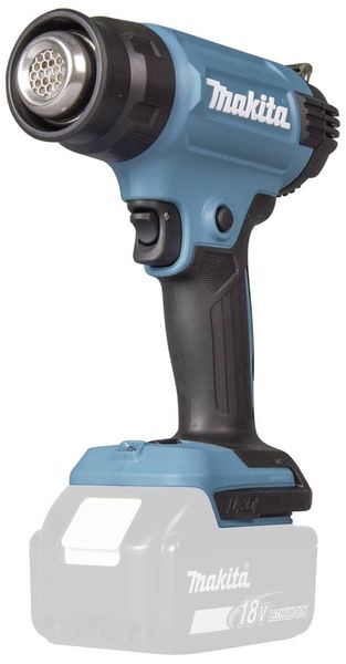 Produktbild: Makita DHG181ZK Akku-Hei&szlig;luftgebl&auml;se ohne Akku, ohne Ladeger&auml;t, inkl. Koffer