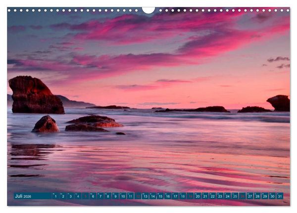 Produktbild: Neuseeland &bull; Impressionen (Wandkalender 2026 DIN A3 quer), CALVENDO Monatskalender