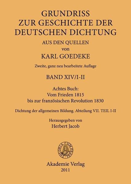 Produktbild: Achtes Buch: Vom Frieden 1815 bis zur franz&ouml;sischen Revolution 1830