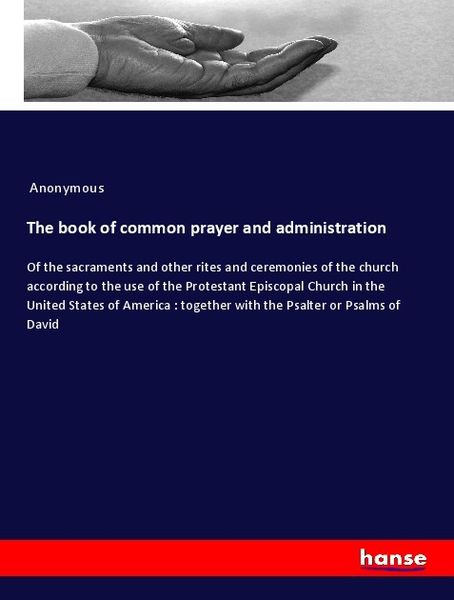 Produktbild: The book of common prayer and administration