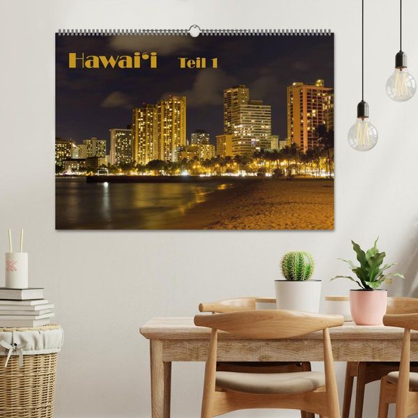 Produktbild: Hawai'i - Teil 1 (Wandkalender 2026 DIN A2 quer), CALVENDO Monatskalender
