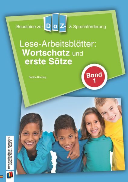 Produktbild: Lese-Arbeitsbl&auml;tter: Wortschatz und erste S&auml;tze - Band 1
