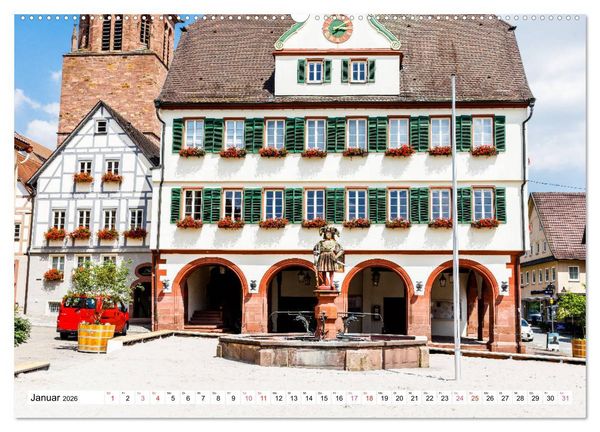 Produktbild: Weil der Stadt - einfach liebenswert (hochwertiger Premium Wandkalender 2026 DIN A2 quer), Kunstdruck in Hochglanz