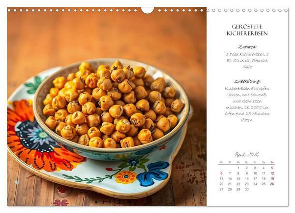 Produktbild: Superfood Power - Gesunde und leckere Superfood-Snacks (Wandkalender 2026 DIN A3 quer), CALVENDO Monatskalender