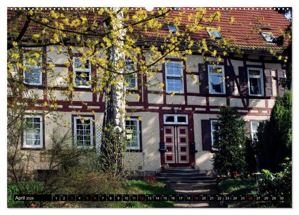 Produktbild: Schl&uuml;chtern 2026 (Wandkalender 2026 DIN A2 quer), CALVENDO Monatskalender
