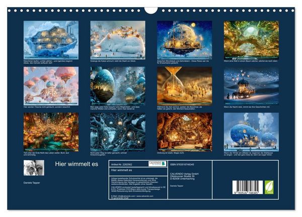 Produktbild: Hier wimmelt es (Wandkalender 2026 DIN A3 quer), CALVENDO Monatskalender