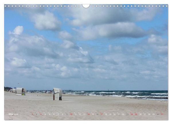 Produktbild: Wo de Ostseewellen trecken an den Strand 2026 (Wandkalender 2026 DIN A3 quer), CALVENDO Monatskalender