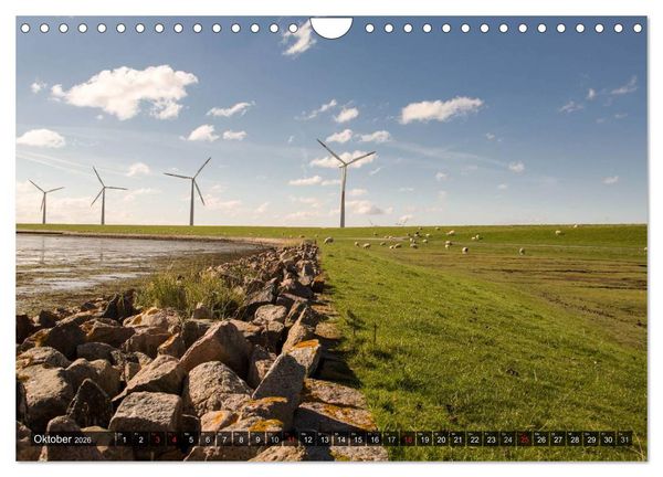 Produktbild: Pellworm 2026 (Wandkalender 2026 DIN A4 quer), CALVENDO Monatskalender