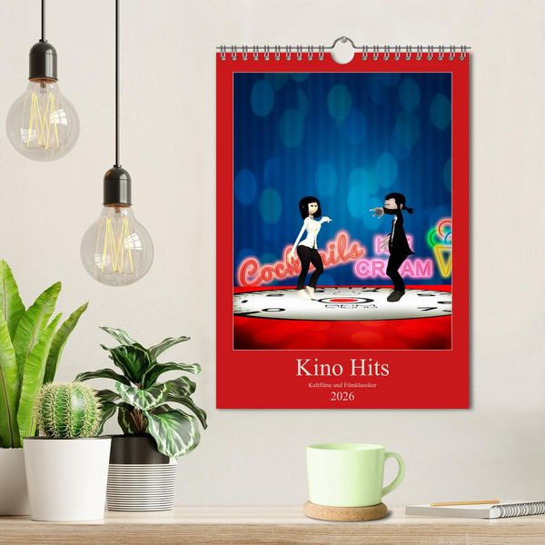 Produktbild: Kino Hits (Wandkalender 2026 DIN A4 hoch), CALVENDO Monatskalender