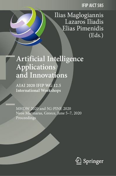Produktbild: Artificial Intelligence Applications and Innovations. AIAI 2020 IFIP WG 12.5 International Workshops