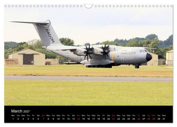 Produktbild: Airbus A400M Atlas (Wall Calendar 2027 DIN A3 landscape), CALVENDO 12 Month Wall Calendar
