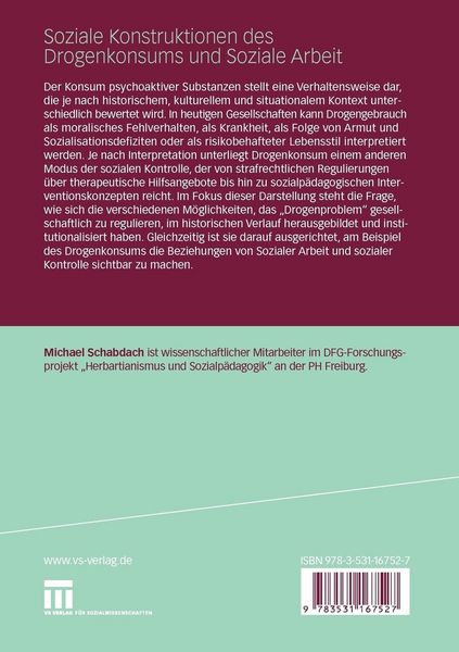 Produktbild: Soziale Konstruktionen des Drogenkonsums und Soziale Arbeit