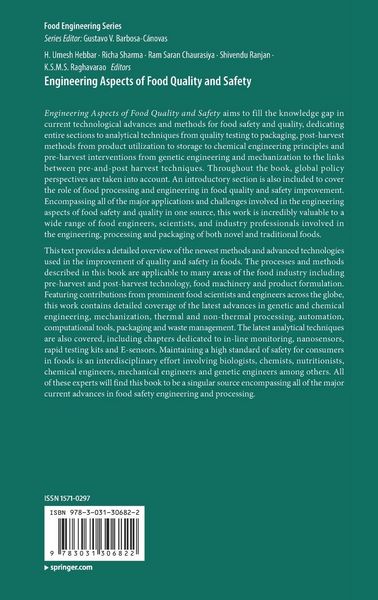 Produktbild: Engineering Aspects of Food Quality and Safety