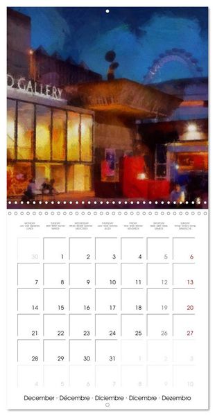 Produktbild: Brutalist Architecture of London (Wall Calendar 2026 12 &times; 12 Inch) CALVENDO 12 Month Wall Calendar