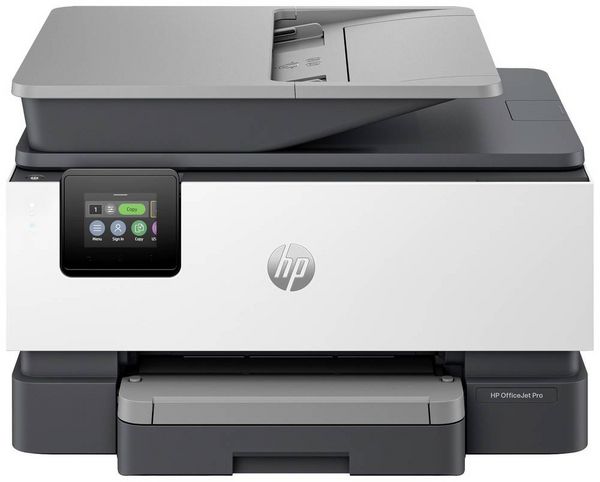Produktbild: HP Officejet Pro 9120b All-in-One Multifunktionsdrucker Tintenstrahl Farbe A4 Drucker, Scanner, Kopierer, Fax ADF, Duplex-ADF, Duplex, LAN, USB