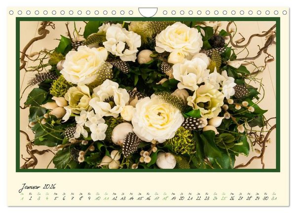 Produktbild: Blumen-Passion (Wandkalender 2026 DIN A4 quer), CALVENDO Monatskalender
