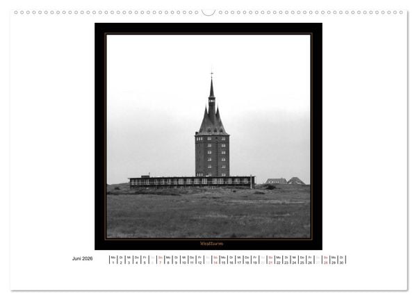 Produktbild: Wangerooge in Fine Art (Wandkalender 2026 DIN A2 quer), CALVENDO Monatskalender