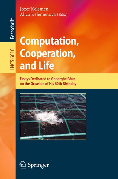 Produktbild: Computation, Cooperation, and Life
