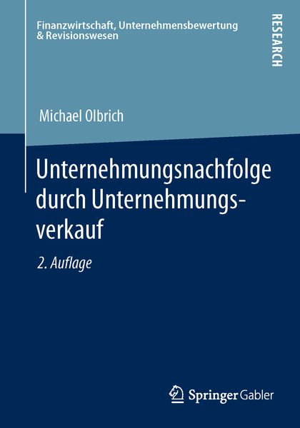 Produktbild: Unternehmungsnachfolge durch Unternehmungsverkauf