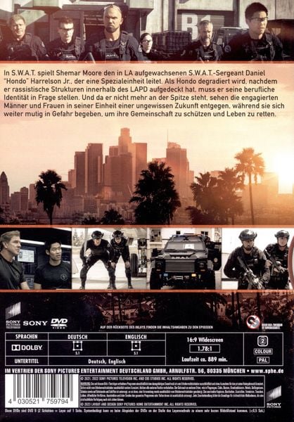 Produktbild: S.W.A.T. - Die komplette f&uuml;nfte Season [6 DVDs]