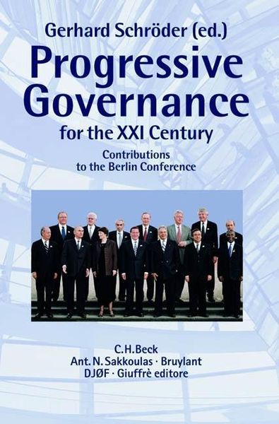 Produktbild: Progressive Governance for the XXI Century