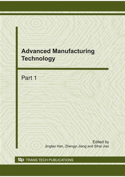 Produktbild: Advanced Manufacturing Technology, ICAMMP 2010