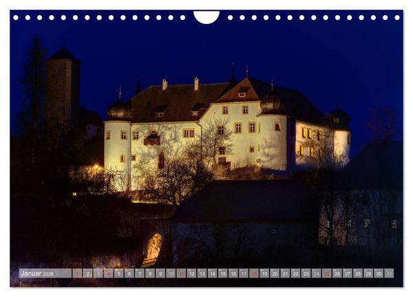 Produktbild: Burgenlandschaft Fr&auml;nkische Schweiz (Wandkalender 2026 DIN A4 quer), CALVENDO Monatskalender