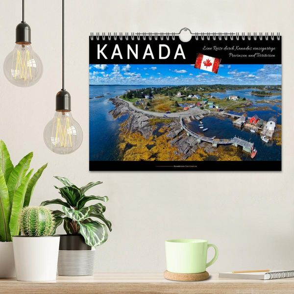 Produktbild: Kanada - eine Reise durch Kanadas einzigartige Provinzen und Territorien (Wandkalender 2026 DIN A4 quer), CALVENDO Monatskalender