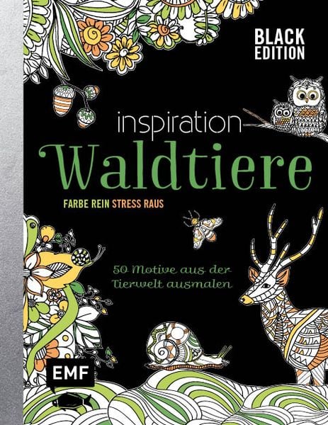Produktbild: Black Edition: Inspiration Waldtiere