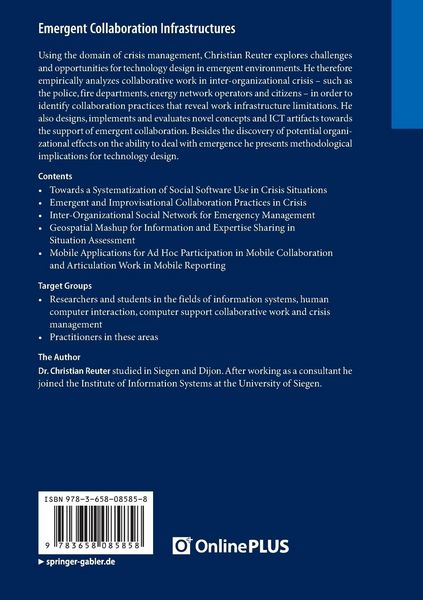 Produktbild: Emergent Collaboration Infrastructures