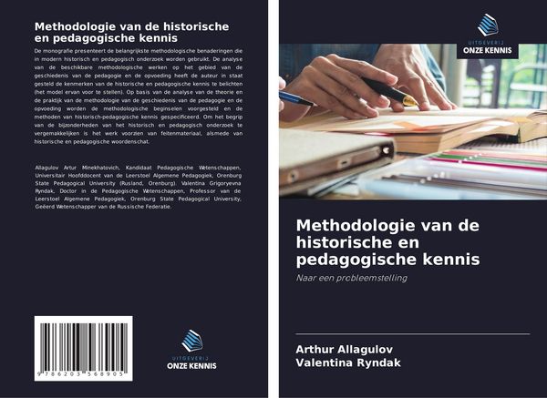 Produktbild: Methodologie van de historische en pedagogische kennis